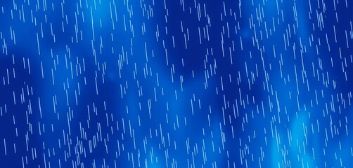 Abstract blue wash background with digitally rendered rain streaks,  serenity,  peaceful