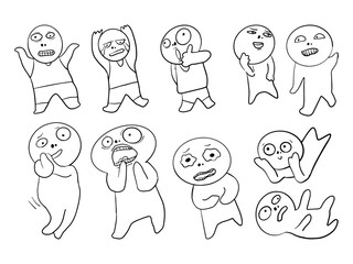 Weird Meme Doodle Silly Expression