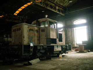 old steam train