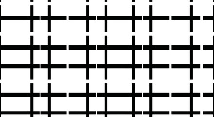 Black bars in grid pattern