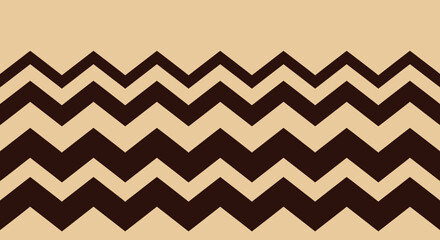 Tan/brown zig-zag pattern filling most of image  plain tan at top © AJI T