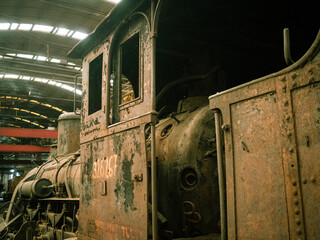 old steam locomotive