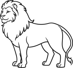 lion vector illustration