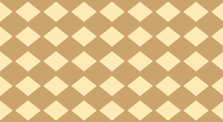 Diamond tile pattern, beige/tan