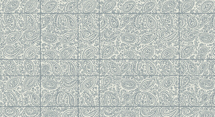 Paisley Pattern Grid