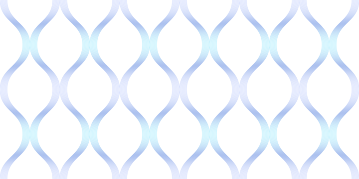 Abstract repeating blue geometric pattern with wave-like symmetry. Modern minimal abstract background with linked shapes and rhythm. Design element for covers, paper texture, desktop wallpaper
