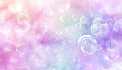 Holographic background with soft pastel colors and fluid shapes, creating an ethereal atmosphere 