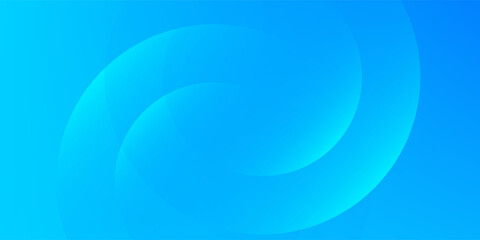 Abstract background blue with dynamic circle shape elements. Trendy and modern geometric gradient background. Vector Illustration