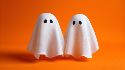 duo ghost halloween 3d cute