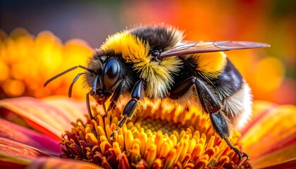 Close-up of bee on a flower