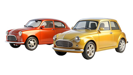 Obraz premium old red car