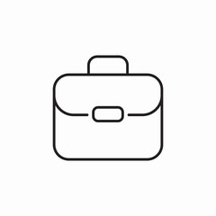 briefcase portfolio icon sign vector