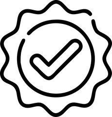 trusted vector icon on white or transparent background. trust or reliable or faith icons items. Stroke icon collections. Editable Stroke icon collection.