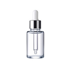  PNG available Refreshing facial serum bottle on high fidelity product minimalistic close-up view skincare concept isolated on transparent background png 