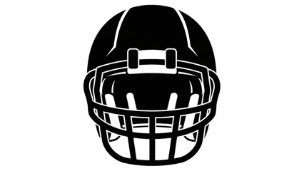 American Football Helmet &ndash; Vector Illustration AI EPS PNG JPEG