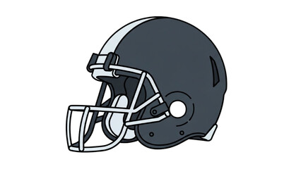 American Football Helmet – Vector Illustration AI EPS PNG JPEG