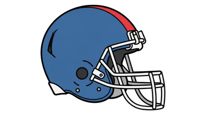 American Football Helmet – Vector Illustration AI EPS PNG JPEG