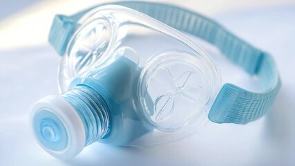 A detailed view of a mask placed on a table, suitable for use in various contexts such as storytelling or decorative purposes