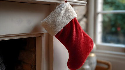 christmas stocking hanging 