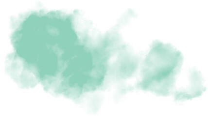 Watercolor stain decoration