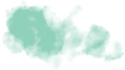 Watercolor stain decoration