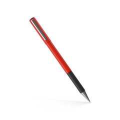 Red writing pen for drawing, office, and study purposes