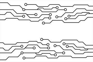 High-tech circuit board technology background 