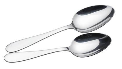 spoon on white background