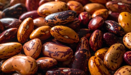 Obraz premium Close-up of colorful beans