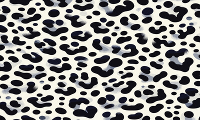 White leopard fur pattern texture vector with seamless camouflage background ideal for wallpapers, fashion designs, and interior decoration.