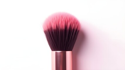 Makeup Brush Isolated on White Background