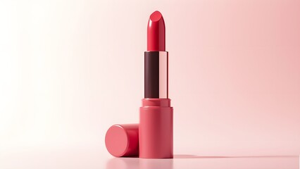 Lipstick Tube Isolated on White Background