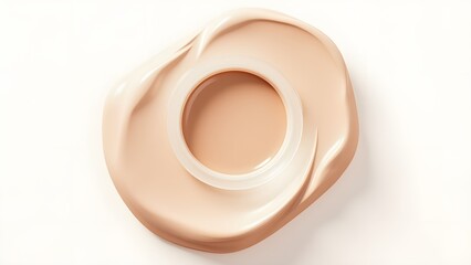 Foundation Compact Isolated on White