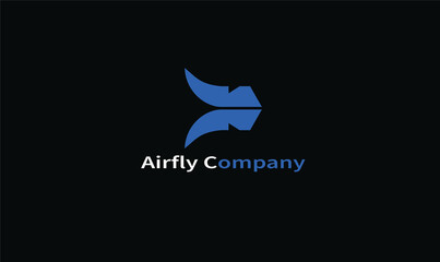 airfly logo, freedom logo creative