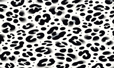 White leopard fur pattern texture vector with camouflage background perfect for decorative wallpapers, fashion apparel, and interior decor.