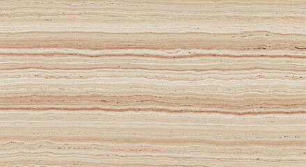 Natural Stone Texture Background with Horizontal Beige and Reddish Brown Streaks and Speckles