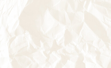 Abstract texture close-up of crumpled paper with subtle green hues for backgrounds overlay