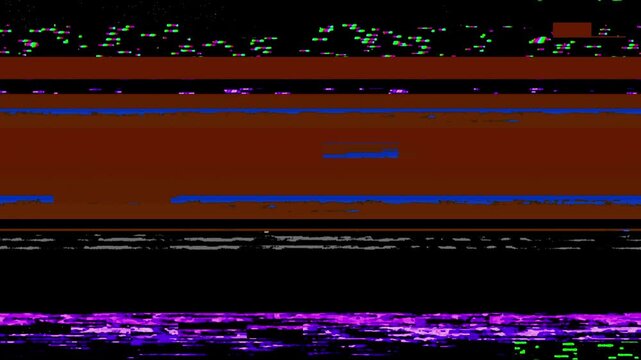 Damage Glitch Transition. Warped perspective and distorted edge frames. Use to represent a mind break or altered reality moment.
