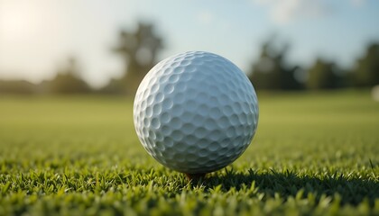 Obraz premium golf ball on tee