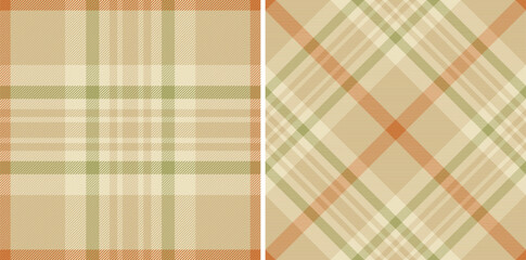 Classic plaid patterns in warm earth tones, suitable for backgrounds, textiles, or designs needing a traditional, sophisticated touch. Versatile for autumn themes.