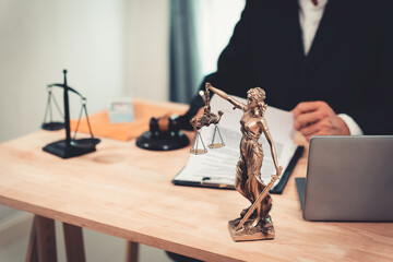 Close up of lawyer, judge gavel with justice lawyer concept of law, advice and justice.