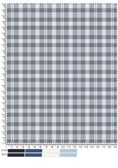 Pink vintage gingham seamless pattern on cotton fabric texture background