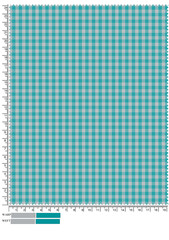 An abstract blue grid pattern with subtle light and square texture creates a versatile wallpaper design