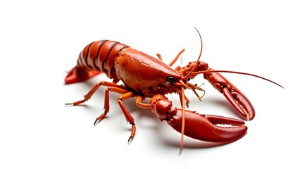 Lobster Isolated on White Background