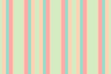 Obraz premium Refresh vector pattern fabric, hippie seamless textile vertical. Dress texture stripe lines background in light and red colors.