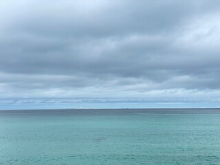 Obraz premium clouds over the sea