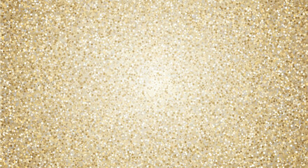 Sparkling golden glitter background with a soft ethereal glow, perfect for festive and celebratory occasions