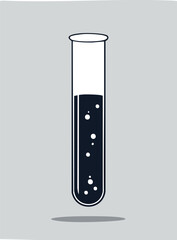 glass, test, science, chemistry, laboratory, tube, flask, liquid, experiment, chemical, lab, medicine, research, beaker, medical, isolated, equipment, biology, water, blue