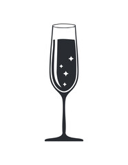 glass, wine, isolated, empty, drink, alcohol, white, wineglass, champagne, transparent, object, beverage, crystal, single, black, liquid, reflection, clear, celebration, bar, restaurant, clean, water,