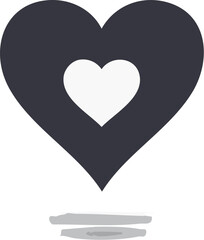 heart, love, valentine, symbol, romance, red, day, vector, shape, illustration, passion, 3d, romantic, design, icon, hearts, valentines, valentine'